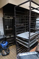 3 stk. stikvogne med div. Bageplader