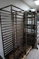 3 stk. stikvogne med div. bageplader