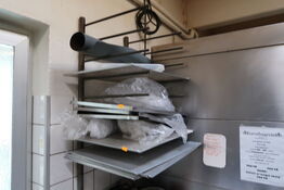 Vægstativ med div. Bageplader