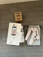 Gimbal til smartphone DJI OM 5 samt WOOFIT højttaler