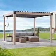 Matterhorn multi pergola 306x306 cm - oak 