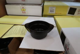 24 stk. Cocotte sort diam 100 mm Chefs Fusion