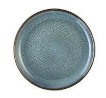 12 stk. Tallerken stentøj drops 240 mm Rustik
