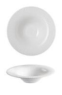 3 stk. Tallerken gourmet dyb hvid 300 mm Daisy