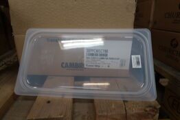 24 stk. Låg tætsluttet 1/3 GN Cambro