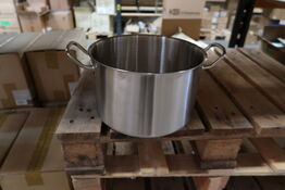 4 stk. Gryde mellem 7 ltr diam 240 mm til induktion, el og gas