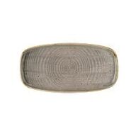 6 stk. Serveringsfad grå B300 x D154 mm Stonecast Walled Churchill