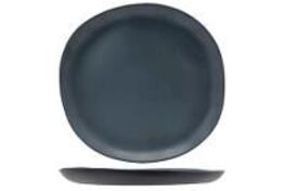 15 stk. Tallerken melamin antrasit 280 mm Kupo