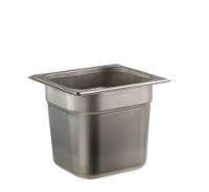 12 stk. Kantine EHG-stål 1/6 GN D150 mm 2,2 ltr