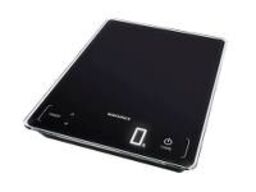 1 stk. Digitalvægt Soehnle sort 15 kg (Inkl. batteri AAA 263091)