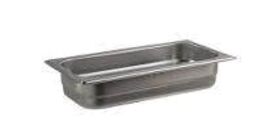 12 stk. Kantine EHG-stål 1/3 GN D65 mm 2,4 ltr