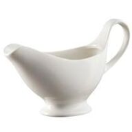 28 stk. Saucekande hvid 48 cl porcelæn 