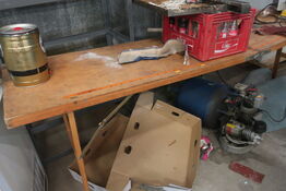 Tapetbord / Kompressor / Slibemaskine m.m.