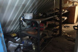 Div. Varelager og reservedele samt malersprøjte m.m.