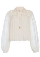 Daphne Lace L/SLV Top SEA NEW YORK Str.: M