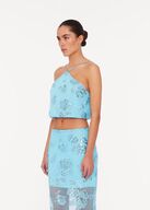 Beaded Crop Top ROTATE BY BIRGER CHRISTENSEN Str.: 40