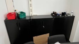 3 kontorskabe, EFG + 2 Skuffemoduler