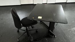 Hæve/sænkebord + Kontorstol