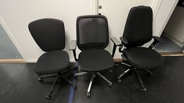 3 kontorstole