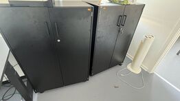 2 kontorskabe, EFG + Hvid Ventlator