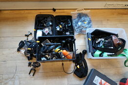 3 stk. kameraer GOPRO 8 BLACK, HERO 5 med div. Tilbehør