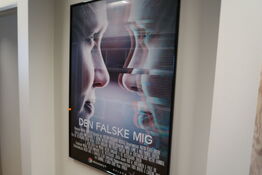 2 stk. indrammede plakater