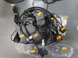 4 stk. LENOVO strømforsygninger og div. kabler