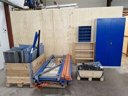 Diverse reoler + palle med diverse