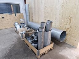 Diverse Lindab ventillations rør m.m.