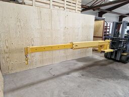 Kranarm 3 ton x 3000 mm til gaffeltruk