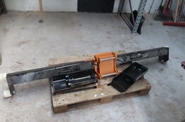 Afretter til gravemaskine inkl. Sidestykker DINSKOVL