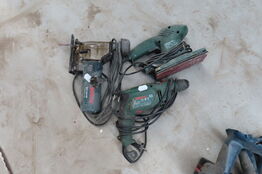 3 stk elværktøj BOSCH