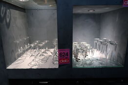 34 stk. ass. Vin & øl glas + 7 stk. Krukker