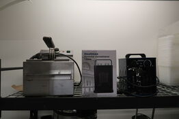 Hendi Friture, 2 varmeblæsere & diverse bøtter