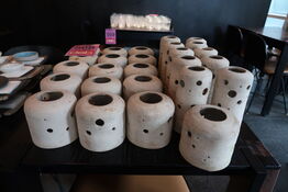 27 dele fyrfadslys skjulere