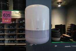 2 stk. papirdispenser - inkl. 17 ruller papir 