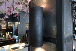 5 stk. Henning Larsen design lamper i messing 