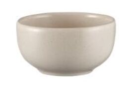 36 stk. Skål stentøj råhvid 110 mm Rustik