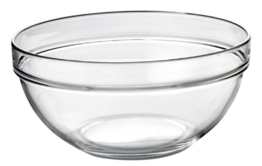 6 stk. kasser med 36 stk. skåle ARCOROC Saladier Rond 60 Empilable