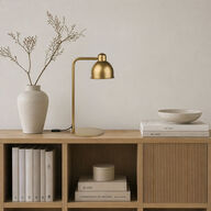 2 stk. frandsen bespoke industry table lamp messing 127376(ubrugt)