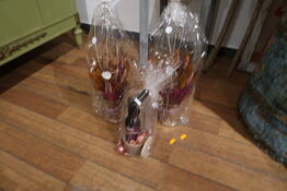 Gavekurv samt 2 stk. planter i krukke