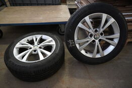 2 stk. 16" Fælge med dæk til ALFA ROMEO Giulietta (Momsfri)