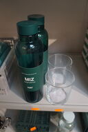 2 stk. Glas & 2 stk. Flasker