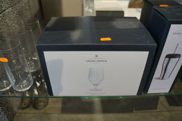 6 stk. Glas GEORG JENSEN BERNADOTTE BEER GLAS