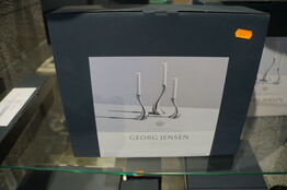 3 stk. Lysestager GEORG JENSEN COBRA