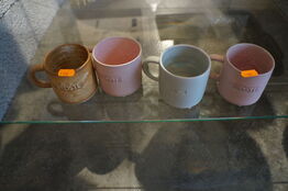 4 stk. Kopper JULIE DAMHUS ODA