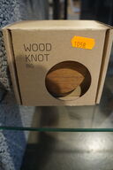 Træknop BY WIRTH RØGET EG