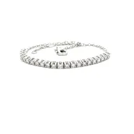 Armbånd i hvidguld i 14 kt guld -med 0,67 carat naturlige diamanter