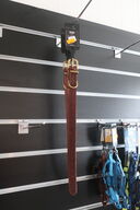 2 stk. halsbånd i læder AKUDIM