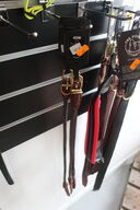 3 stk. hålsbånd i læder AKUDIM